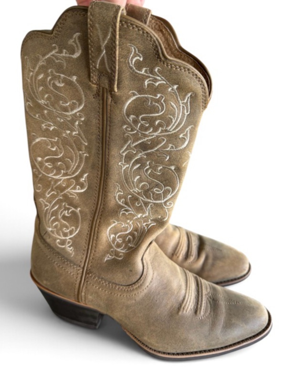 Twisted X FANCY STITCHED WESTERN PERFORMANCE BOOTS - ROUND TOE
